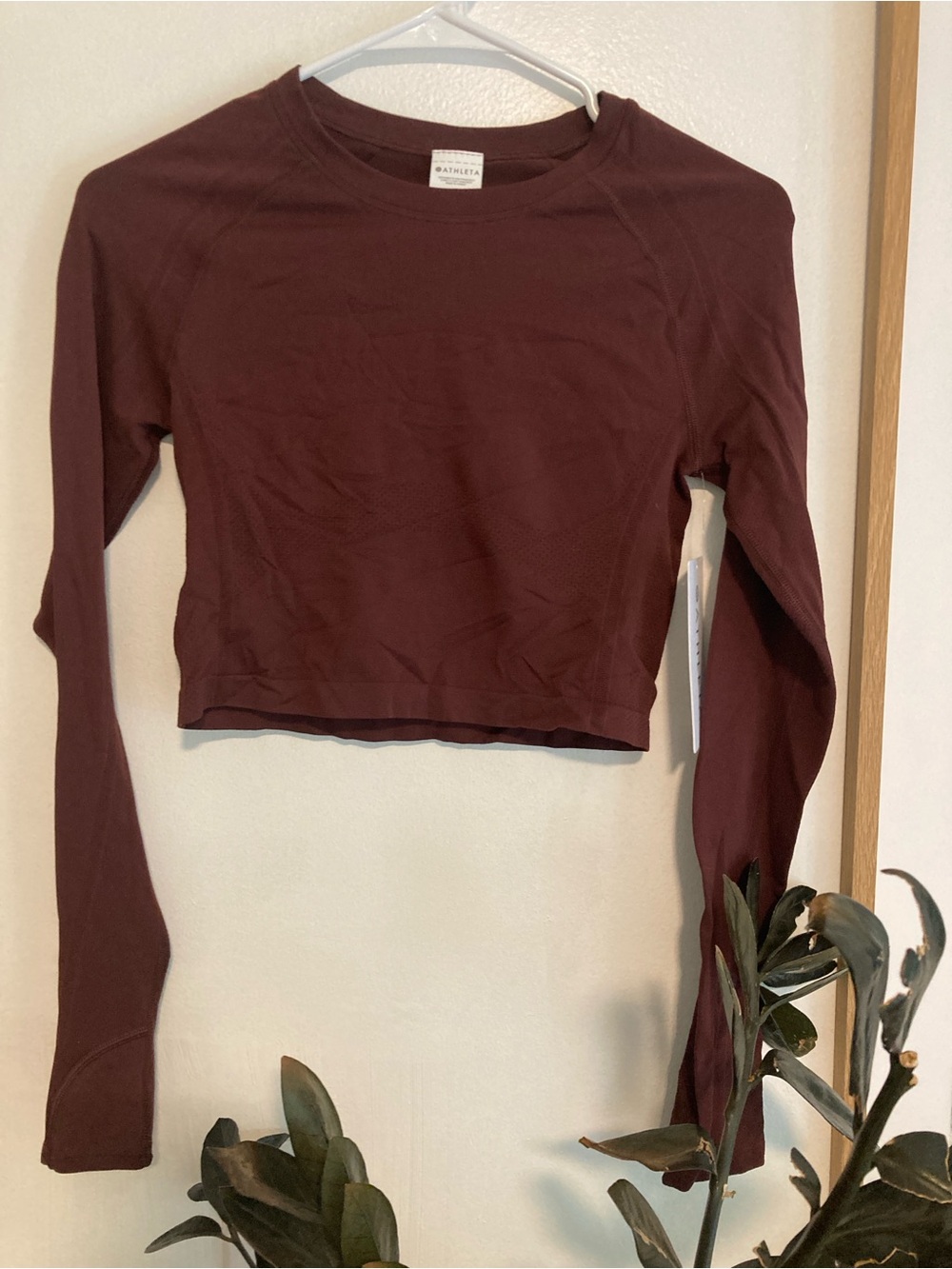 NWT Athleta Momentum Seamless 2.0 Crop Top XS